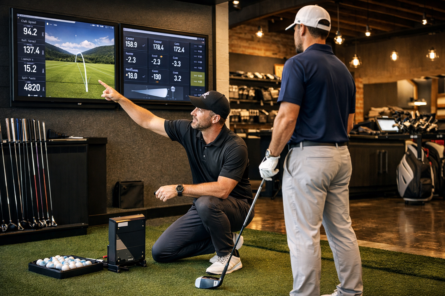 Golf facility using AI-powered club fitting technology to increase fitting revenue and deliver better outcomes